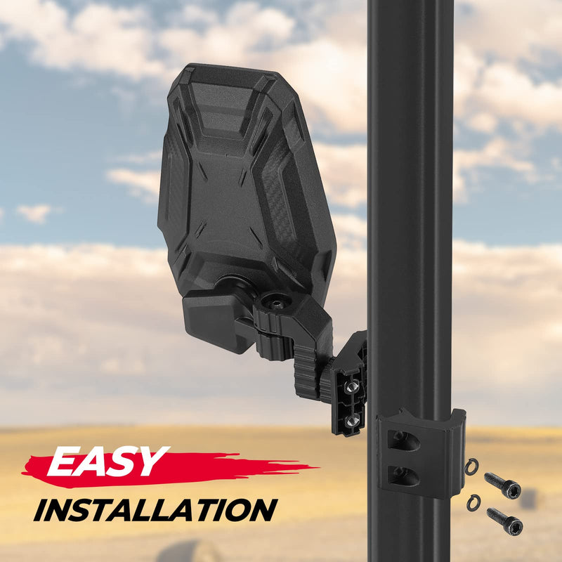 Load image into Gallery viewer, UTV Side Mirrors for Polaris Ranger/ Can-Am Defender/ Maverick Trail