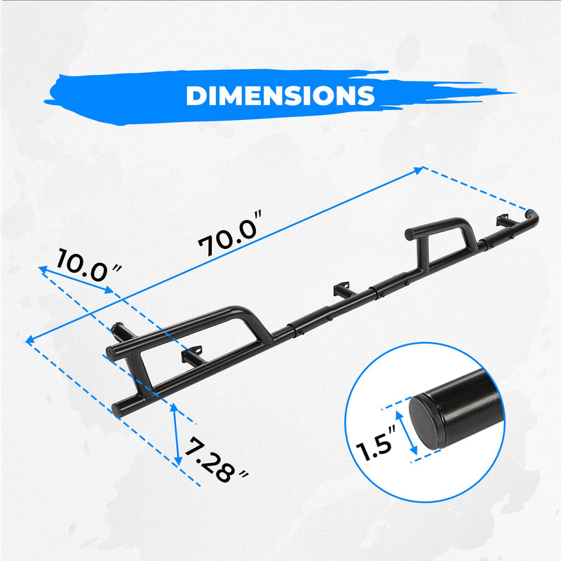 Load image into Gallery viewer, Nerf Bars Rock Sliders for Polaris General XP 4 1000