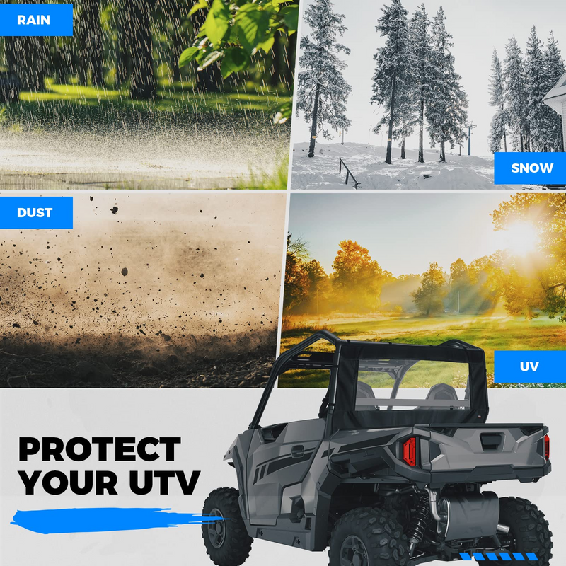 Load image into Gallery viewer, PVC Soft Rear Windshield for Polaris General 1000 /XP 1000