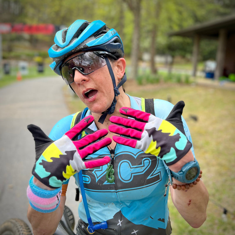 Load image into Gallery viewer, Stripey SendIt S2 Gloves - Super Fruity (Final Sale)