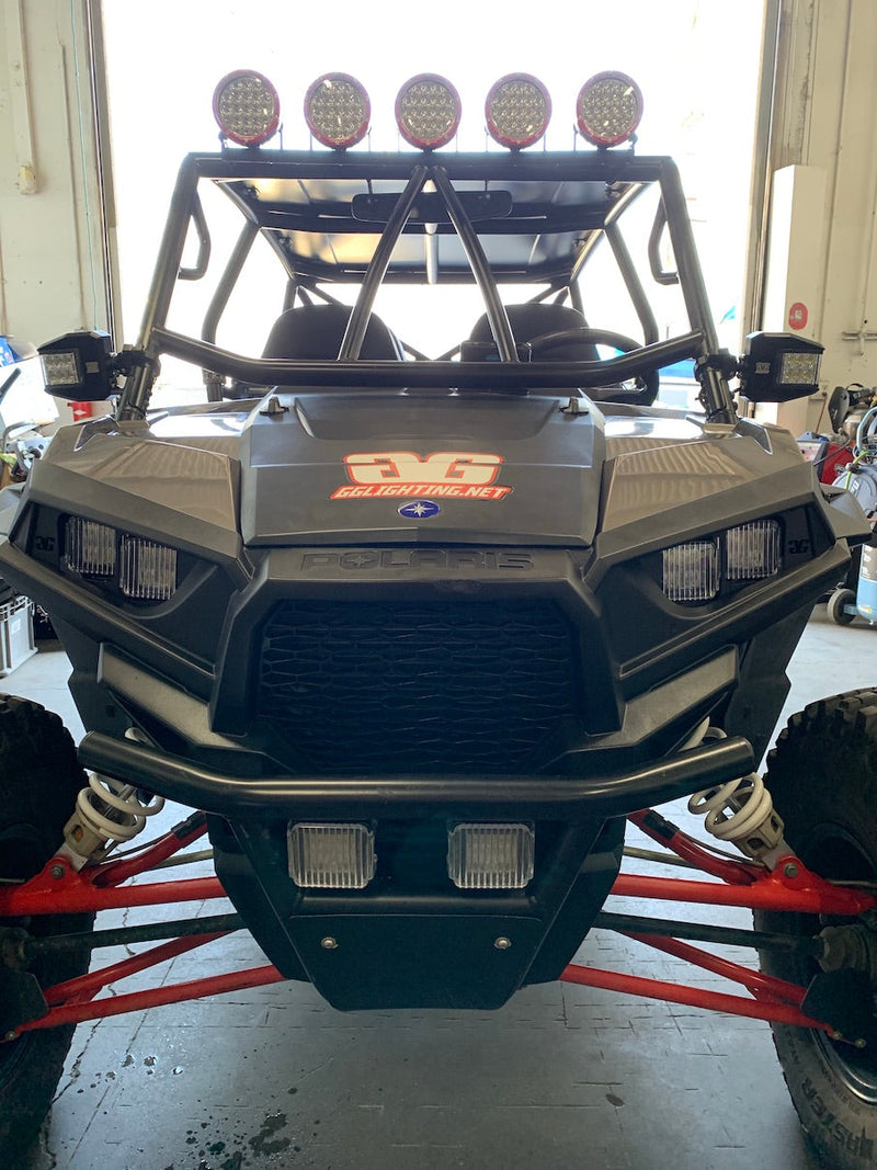 Load image into Gallery viewer, 2014+ RZR XP1000 Headlight Pod Conversion Headlight Mounts