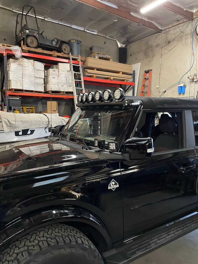 Load image into Gallery viewer, 2021+ Ford Bronco Roof Rack Light Mount 40"
