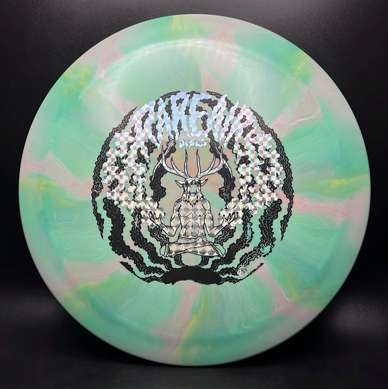 Load image into Gallery viewer, Swirly Apex Longhorn - Custom RAD Elk Man Stamp!