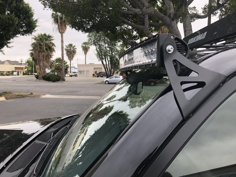 Load image into Gallery viewer, 52" Curved LED Light Bar Roof Brackets Kit For 2003-2024 Toyota 4Runner