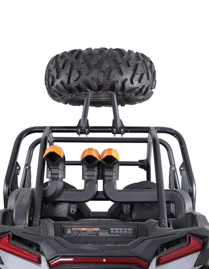 Load image into Gallery viewer, UTV Spare Tire Carrier for 1.5''-2'' Roll Cage for Polaros RZR, Kawasaki Mule