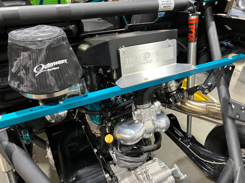 Load image into Gallery viewer, Treal Performance | 2017-2026 Can-Am X3 Bed Delete Intercooler Mount Brackets