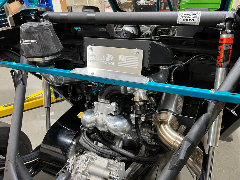 Load image into Gallery viewer, Treal Performance | 2017-2026 Can-Am X3 Bed Delete Intercooler Mount Brackets