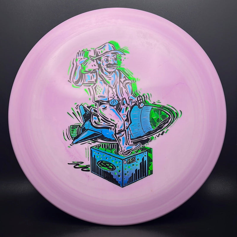 Load image into Gallery viewer, Bravo Chupacabra - "Ride Em Rocket Cowboy" Triple Foil