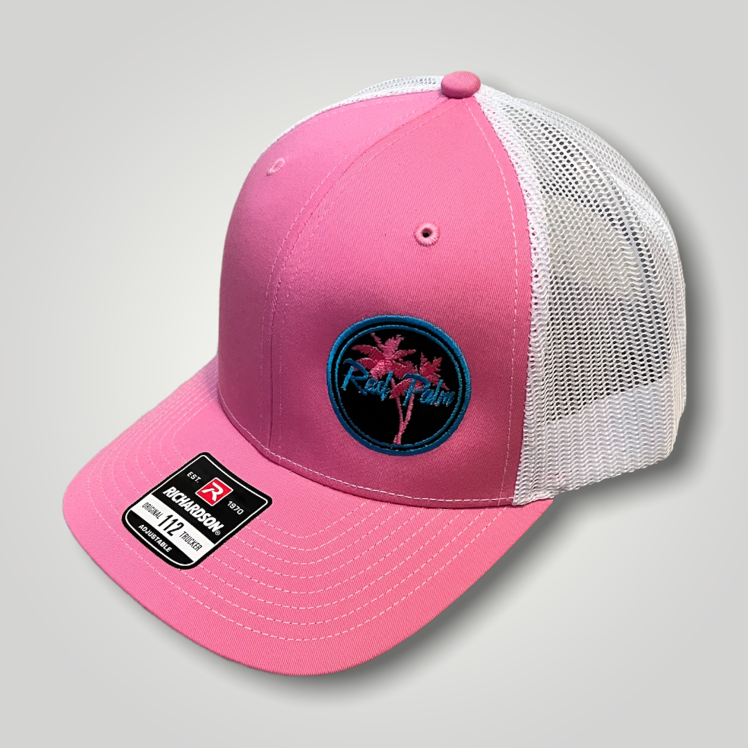Rad Palm Logo Mesh Trucker Snap Back