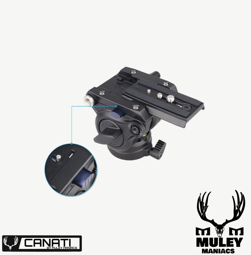 Load image into Gallery viewer, Canati Pro Carbon Fluid Head