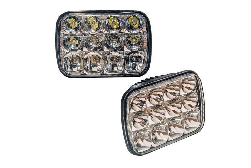 Load image into Gallery viewer, Rectangle Hi & Low Beam Headlight Replacement