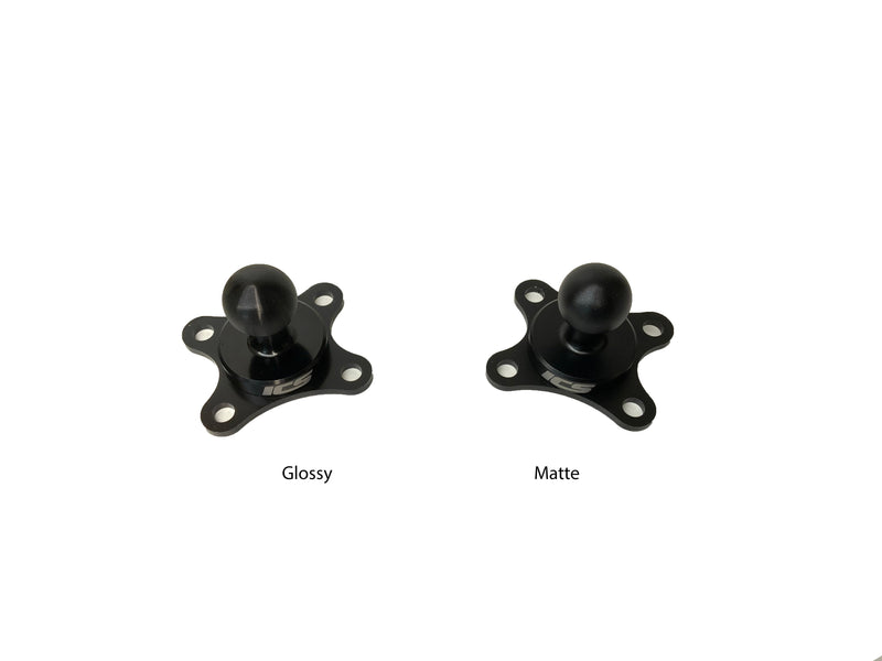 Load image into Gallery viewer, 4 Hole AMPS Ball Mount - Glossy
