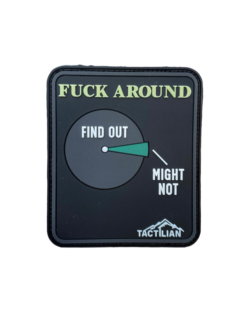 Load image into Gallery viewer, “FAFO” F*ck Around Find Out PVC Patch