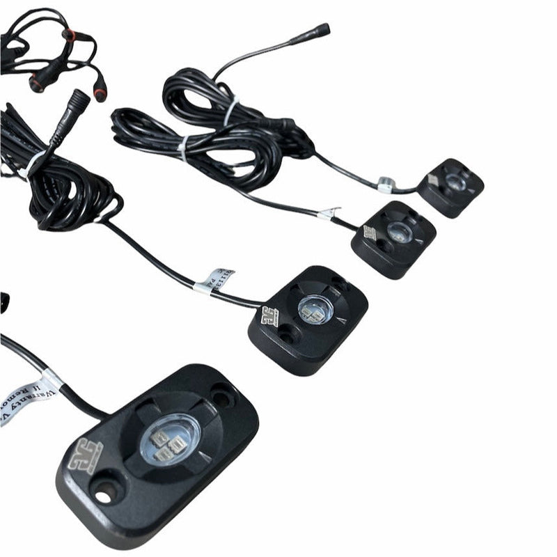 Load image into Gallery viewer, RGB LED Color Changing Rock Lights