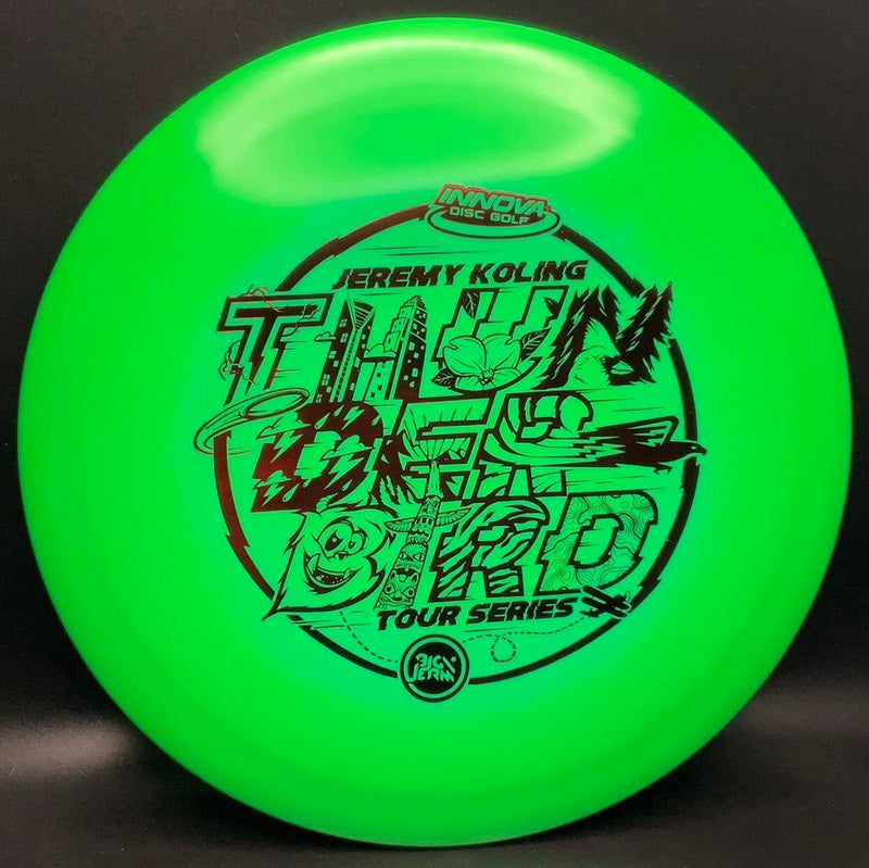Load image into Gallery viewer, Swirly Star Thunderbird - Big Jerm 2022 Tour Series