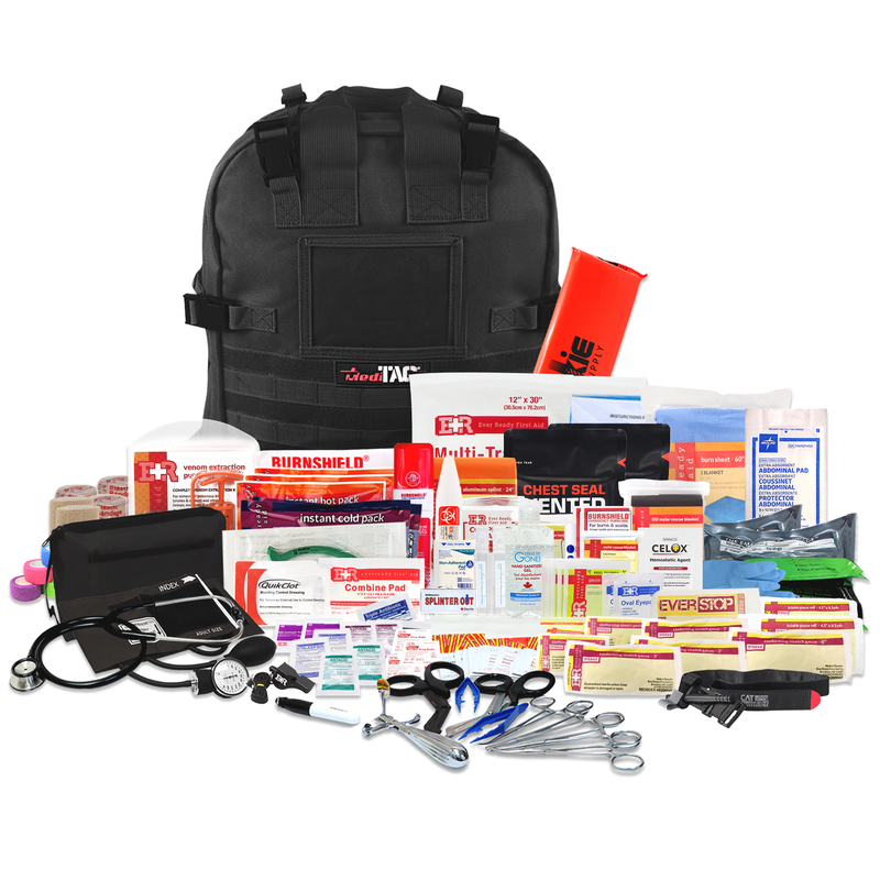 Load image into Gallery viewer, Deluxe Tactical Medical Kit with CAT Tourniquet & Bleeding Control