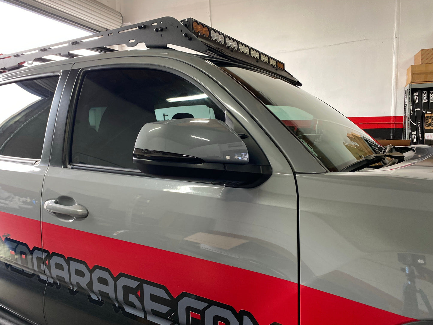 Toyota Tacoma Smoked Sequential Mirror Turn Signal