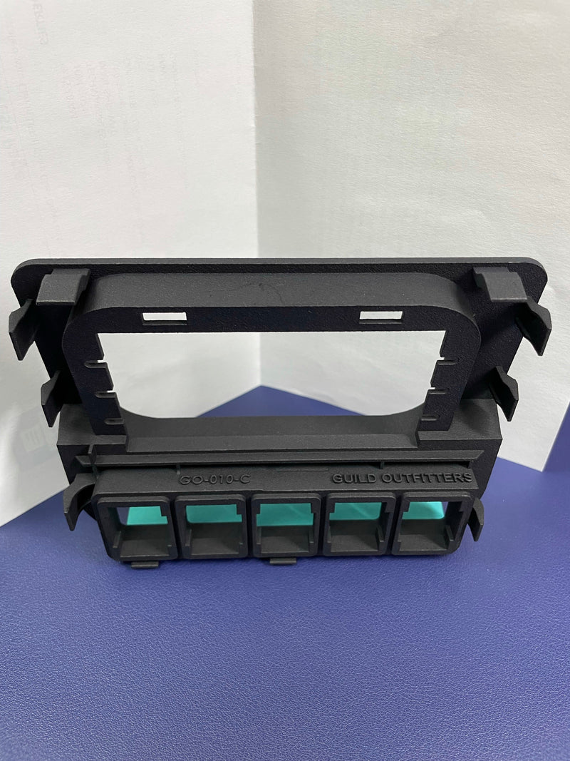 Load image into Gallery viewer, No Cut Base Switch Panel for 5 Short Switches (Tacoma Access Cab)
