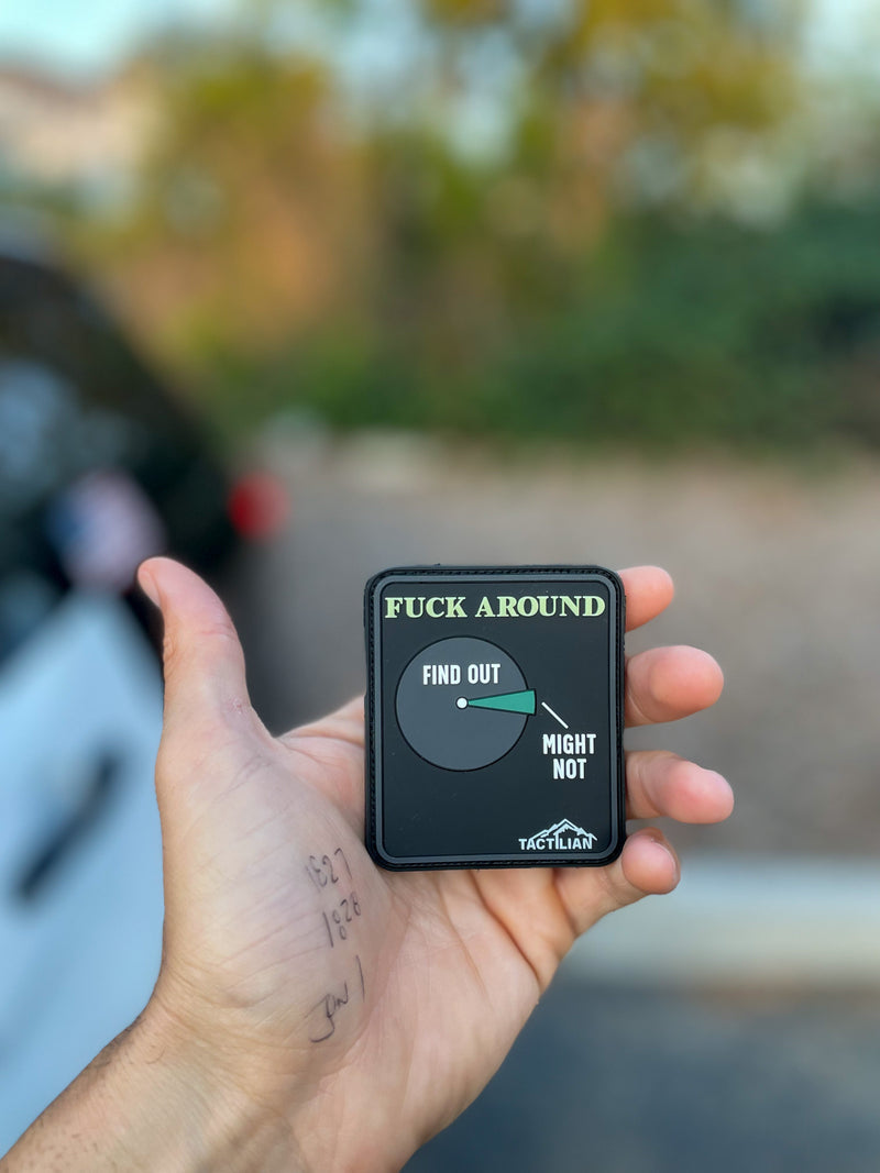 Load image into Gallery viewer, “FAFO” F*ck Around Find Out PVC Patch