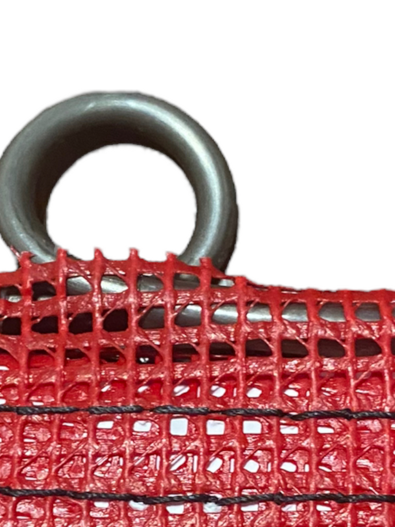 Load image into Gallery viewer, Mesh Flag Red Emergency Warning Wire Rod 6 PACK | RMFX6
