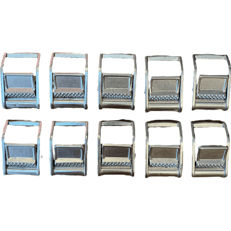 Load image into Gallery viewer, 1 Inch Stainless Steel Cam Buckle Tie Down 2 PACK | 1CBSS