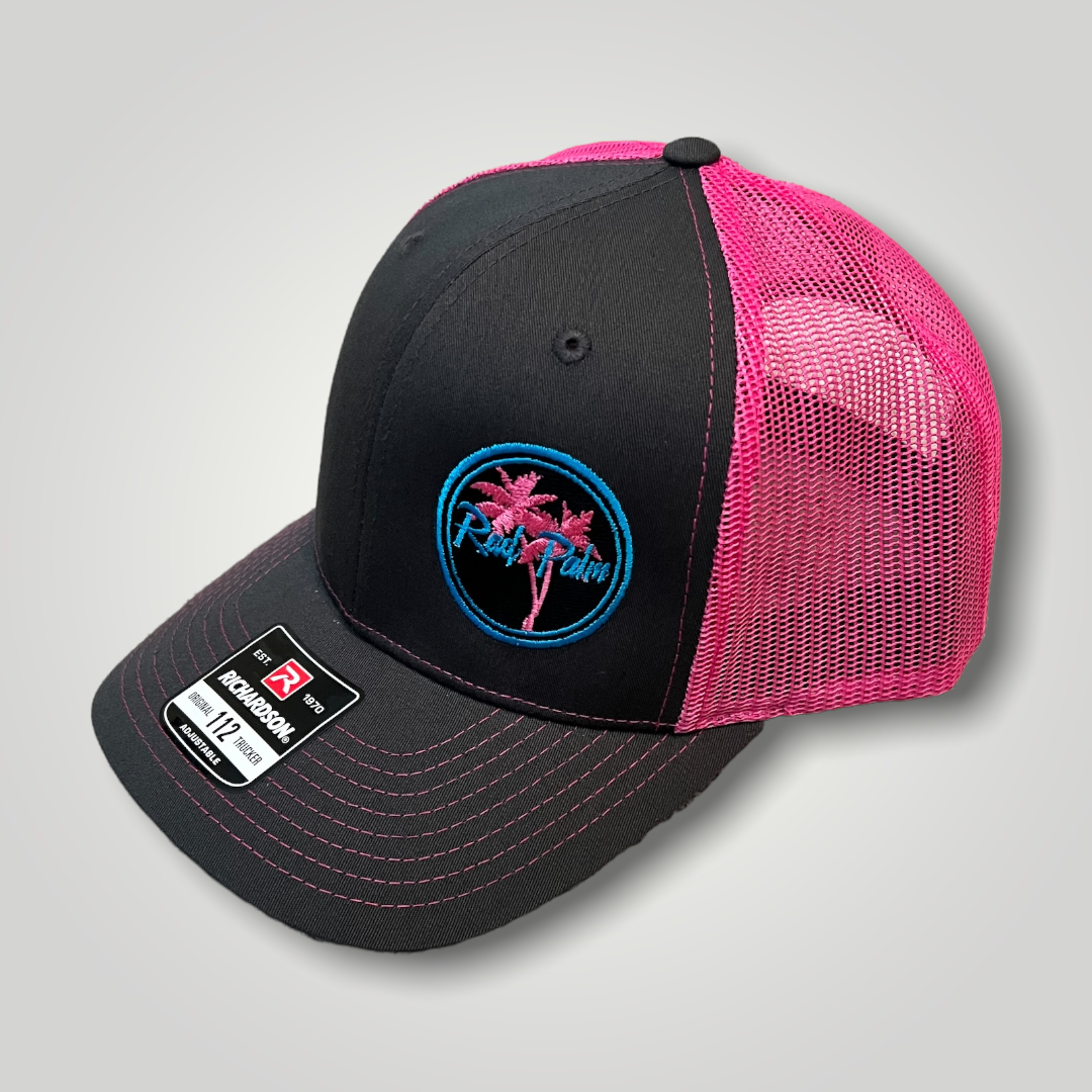 Rad Palm Logo Mesh Trucker Snap Back