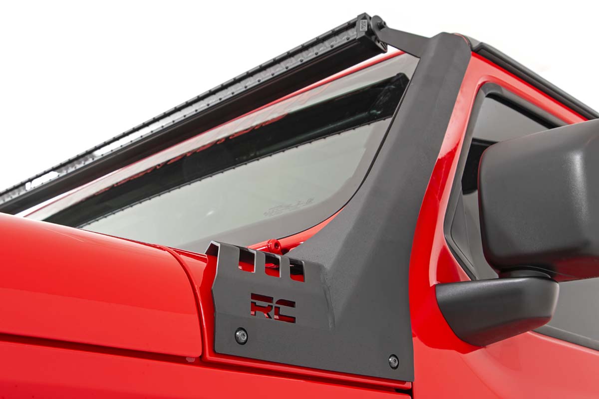 LED Light Kit | Windshield | 50" Spectrum Dual Row | Jeep Gladiator JT/Wrangler JL (18-24)