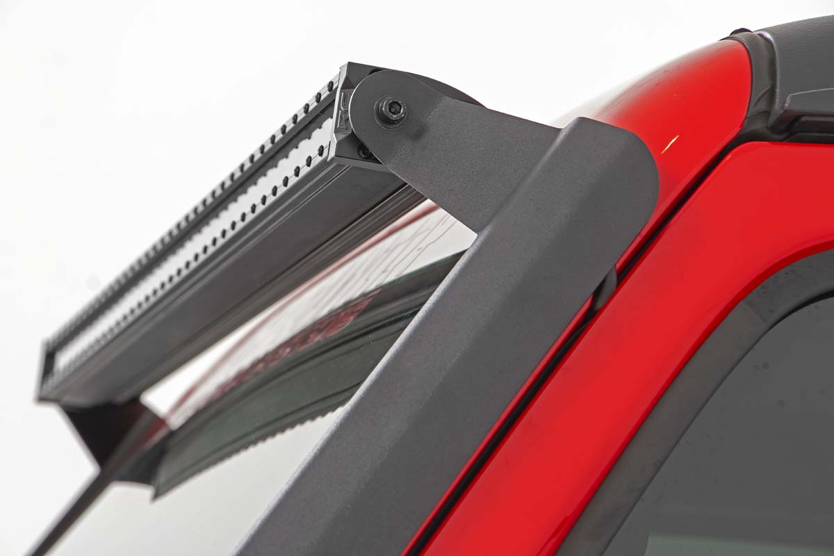 LED Light Kit | Windshield | 50" Spectrum Dual Row | Jeep Gladiator JT/Wrangler JL (18-24)