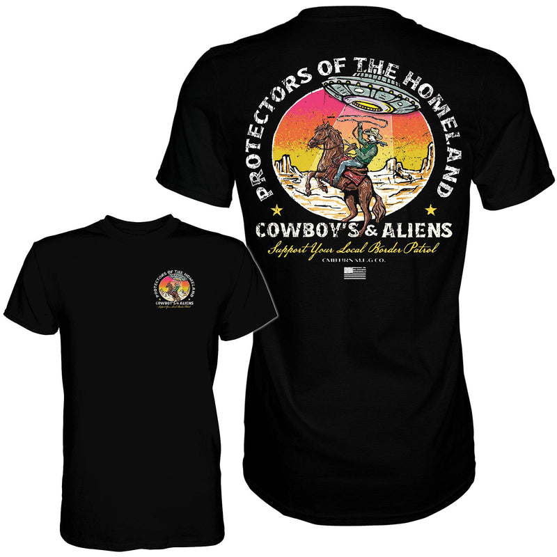 Load image into Gallery viewer, Border Patrol | Cowboy's & Aliens Men's T-Shirt
