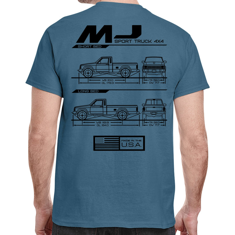 Load image into Gallery viewer, MJ Blueprint T-Shirt