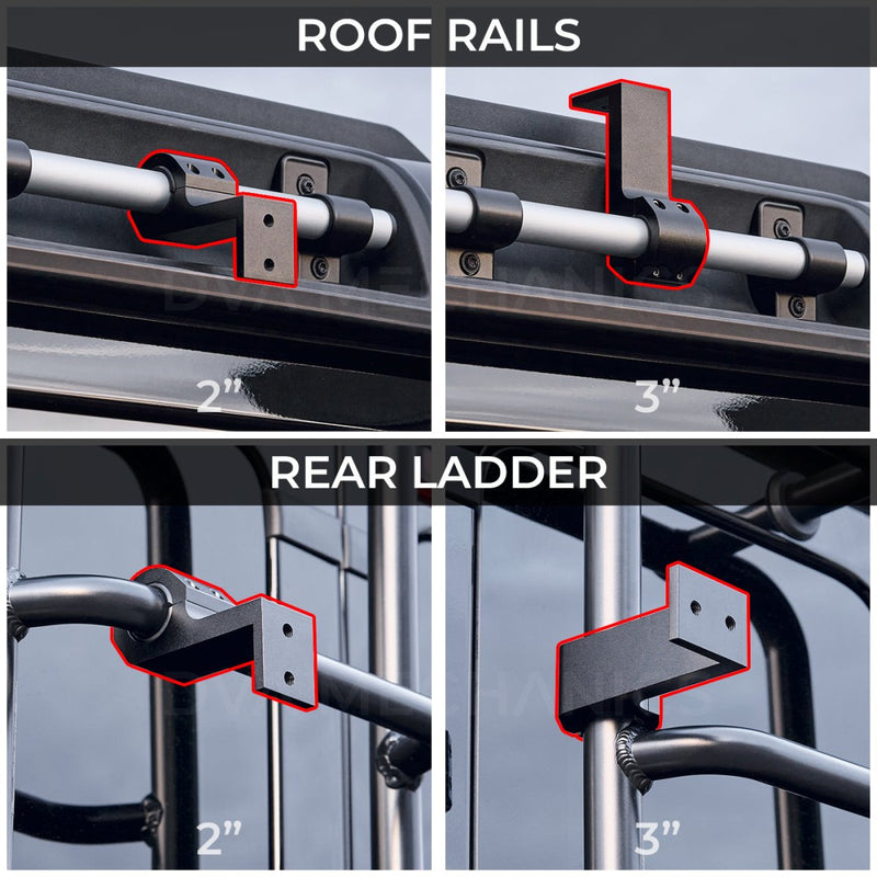 Load image into Gallery viewer, INEOS Grenadier: Versatile Mounting Clamps – 2‑Pack (2" or 3" Versions Available)