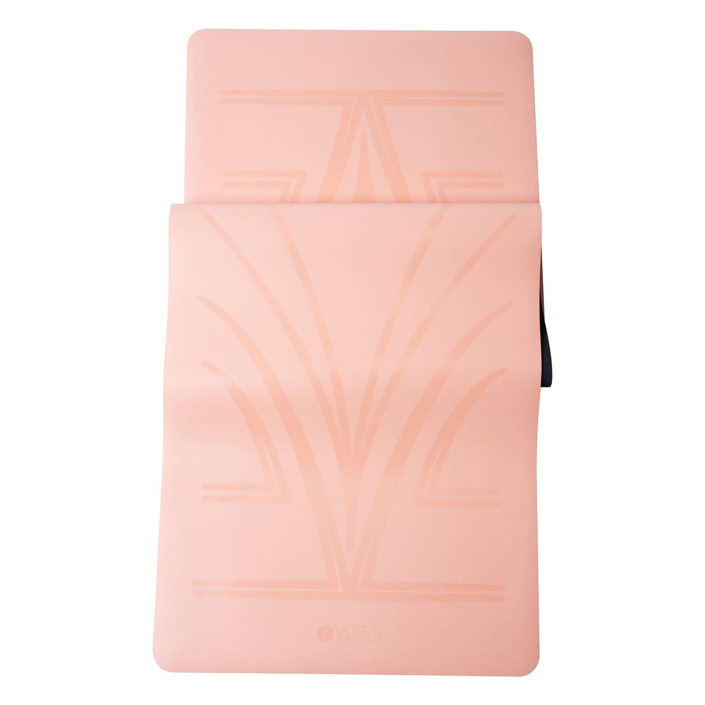 Infinity Yoga Mat - Diamond Align Coral