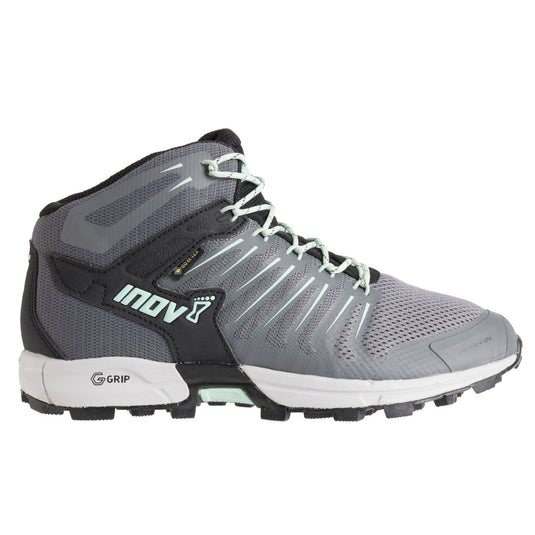 Women's Inov8 Roclite G 354 GTX, Grey/Mint, 7.5 B Medium - Skoutley Outdoors LLC