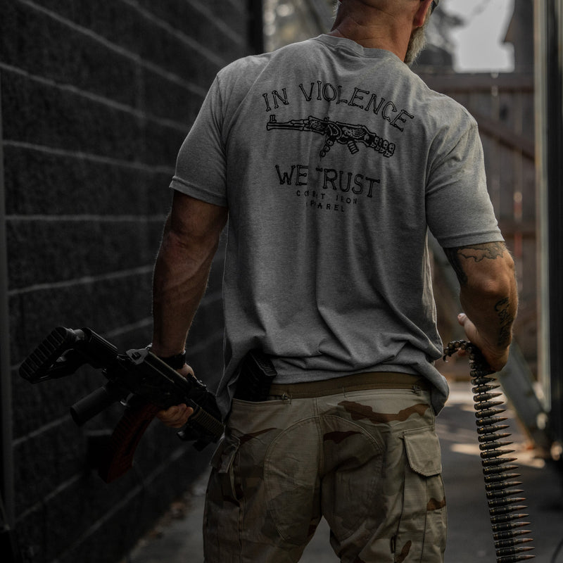 Load image into Gallery viewer, In Violence We Trust Men's T-Shirt