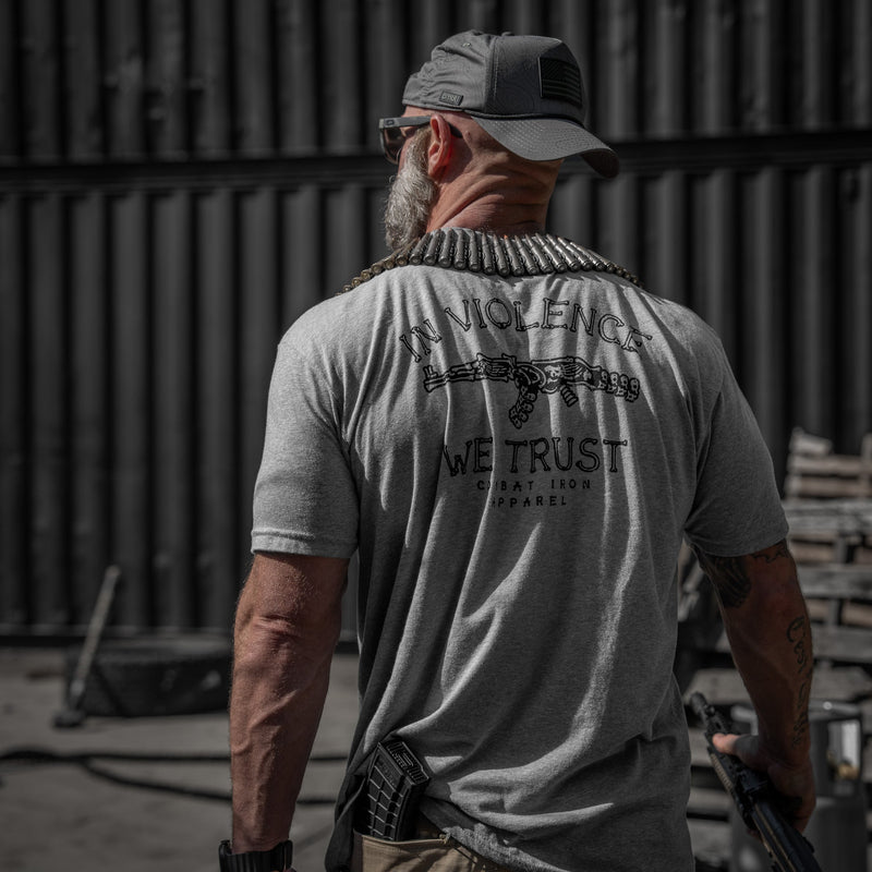 Load image into Gallery viewer, In Violence We Trust Men's T-Shirt