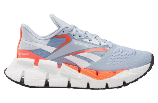 Women's Reebok Floatzig 1, Pale Blue/Ftwr White/Orange Flare, 7 B Medium - Skoutley Outdoors LLC