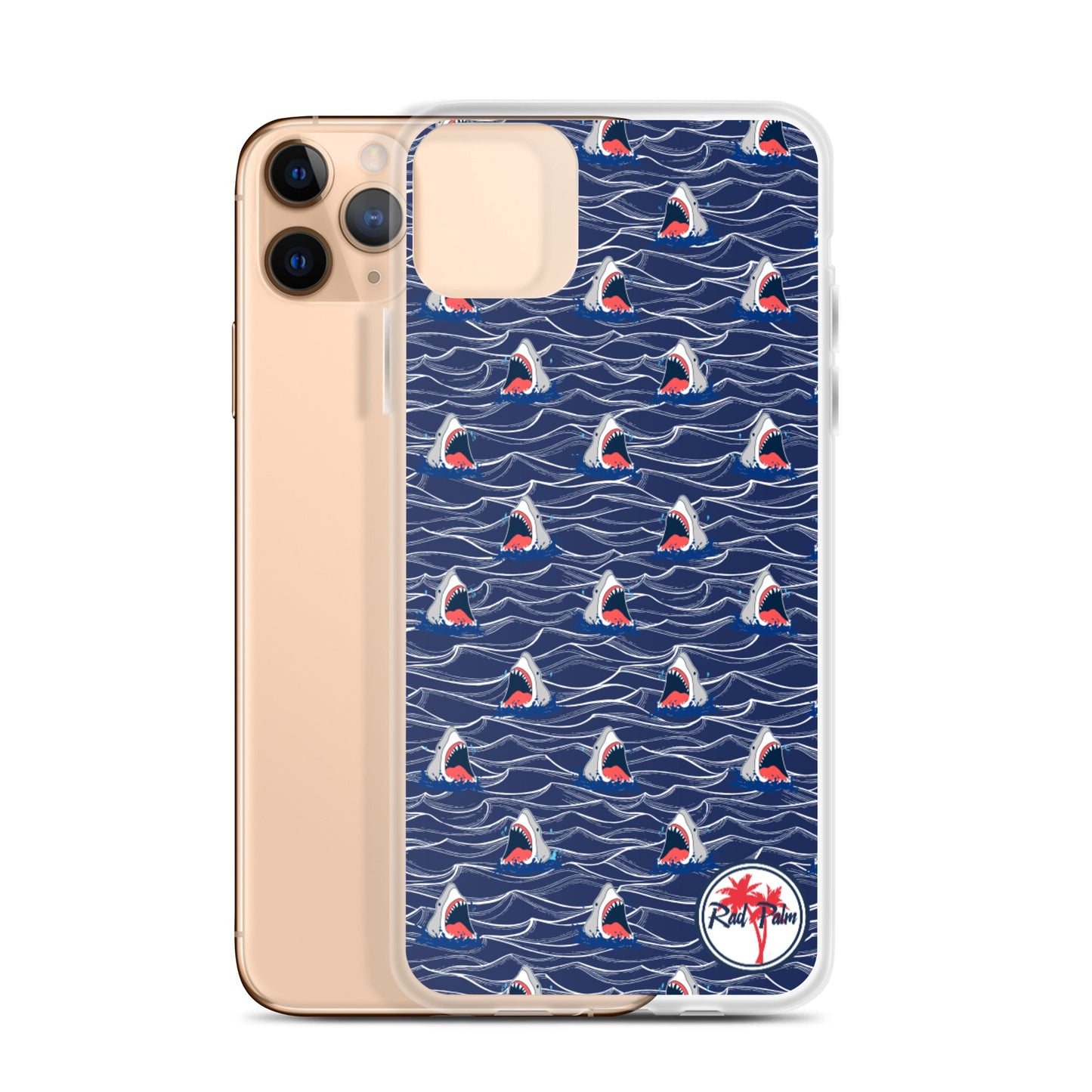 Shark Bait Dark Water iPhone Case