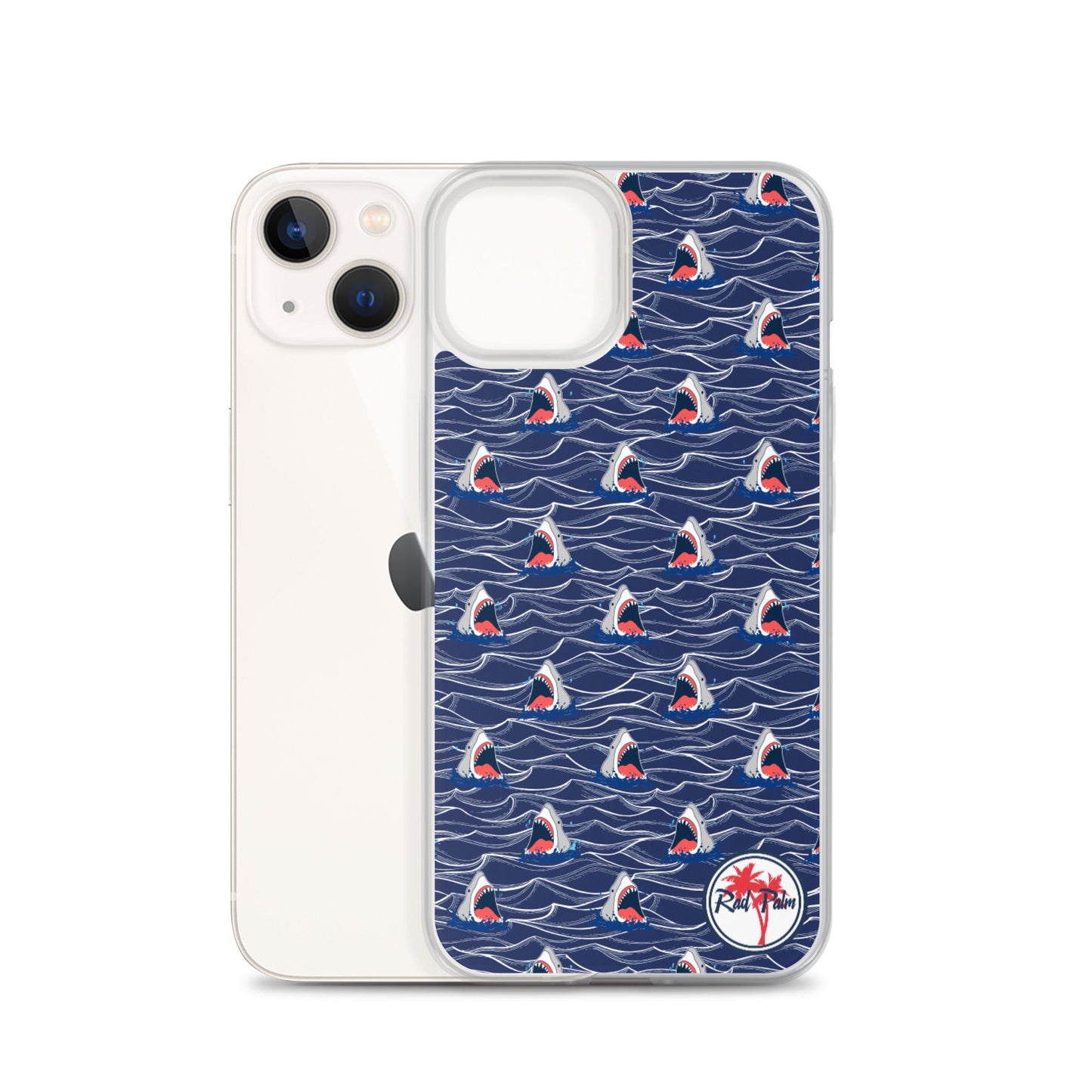 Shark Bait Dark Water iPhone Case