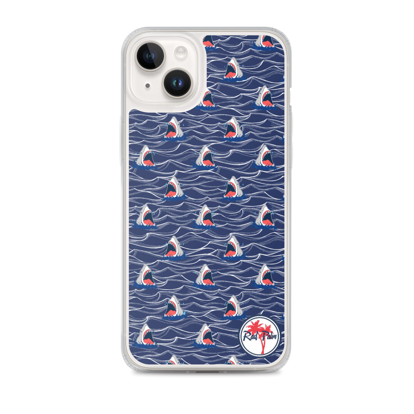 Shark Bait Dark Water iPhone Case