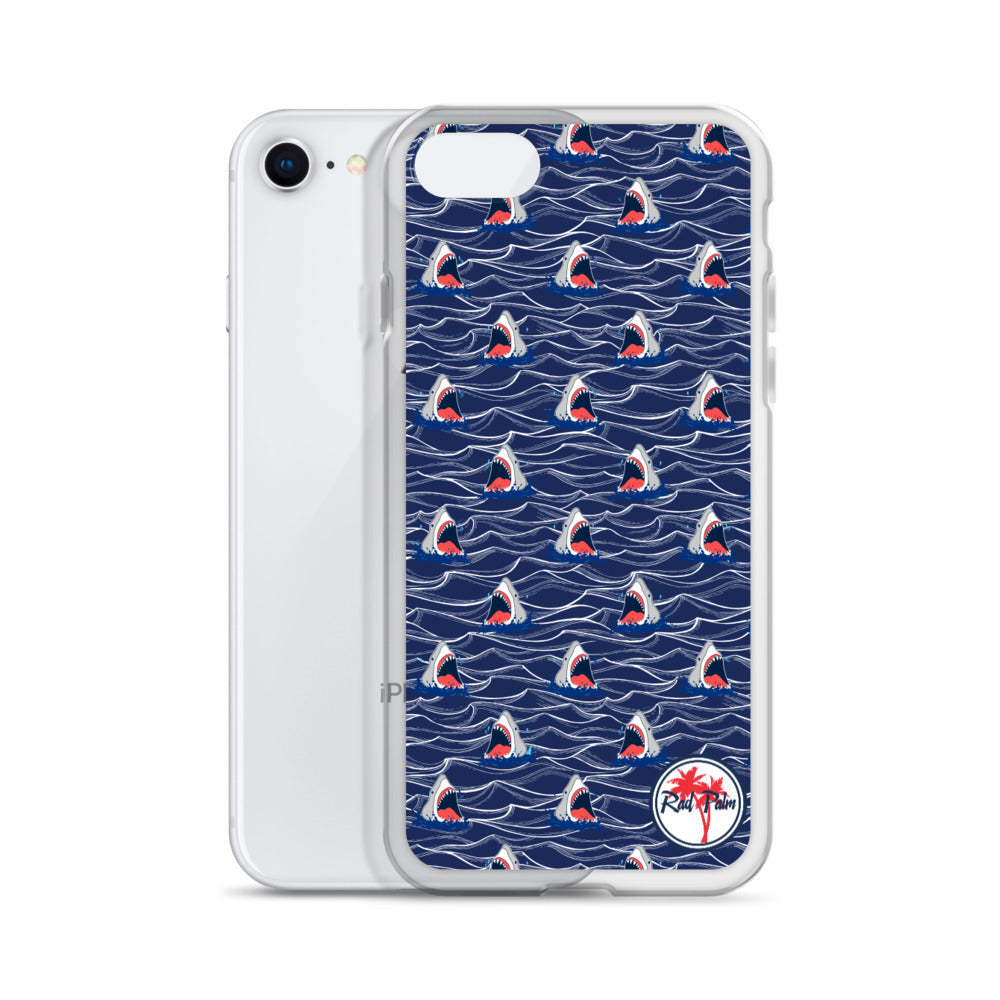 Shark Bait Dark Water iPhone Case