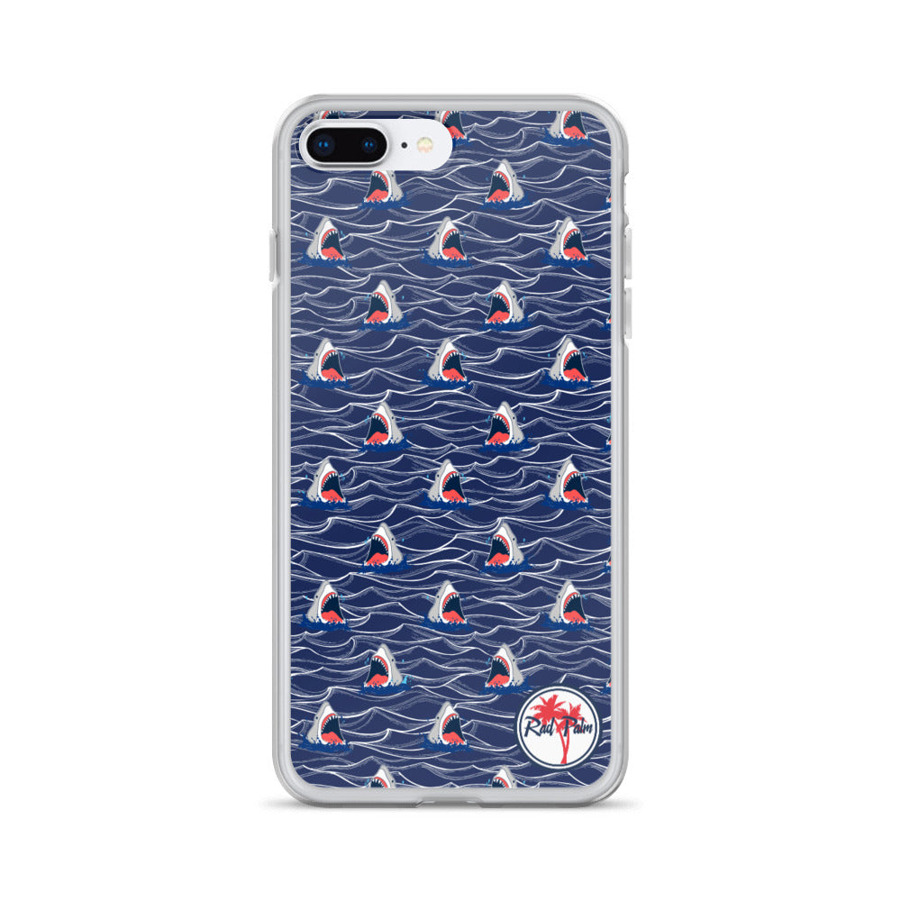 Shark Bait Dark Water iPhone Case