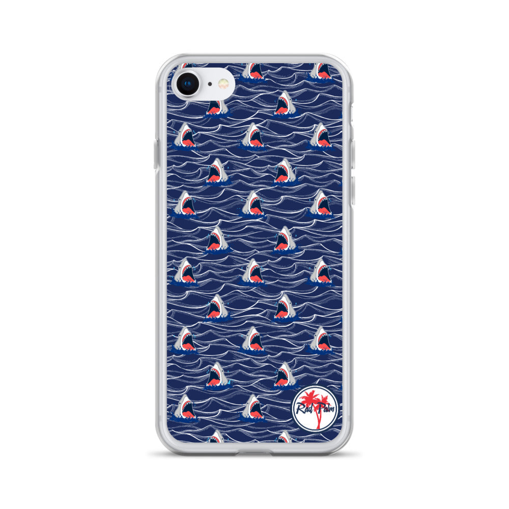 Shark Bait Dark Water iPhone Case