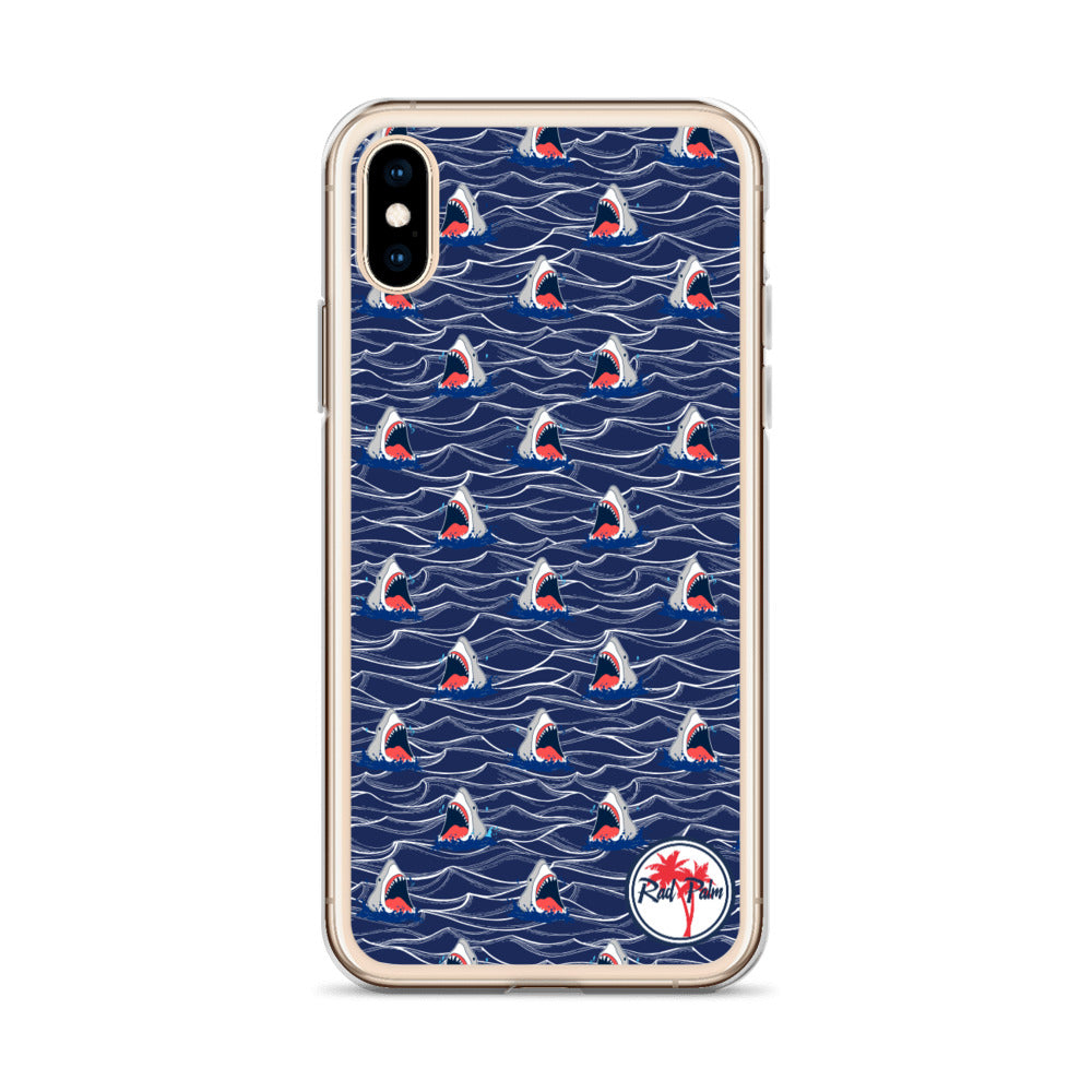Shark Bait Dark Water iPhone Case