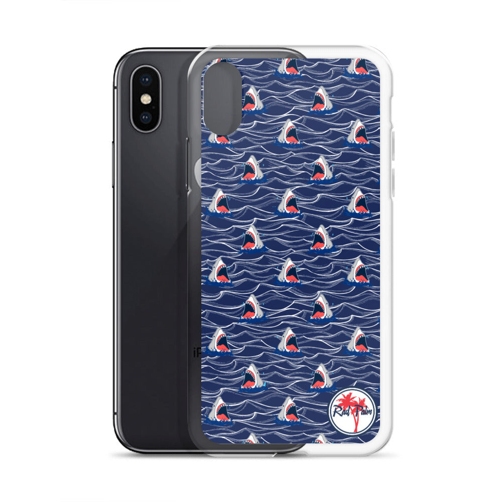 Shark Bait Dark Water iPhone Case
