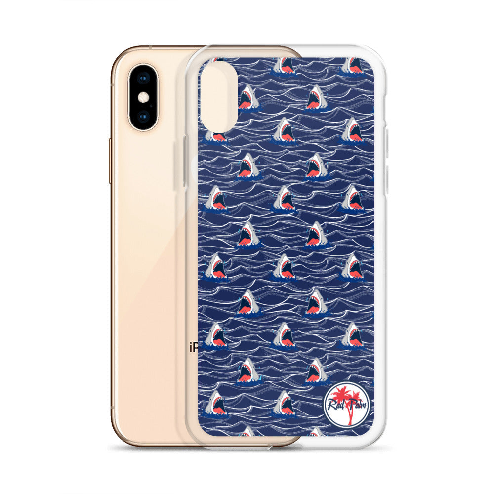 Shark Bait Dark Water iPhone Case