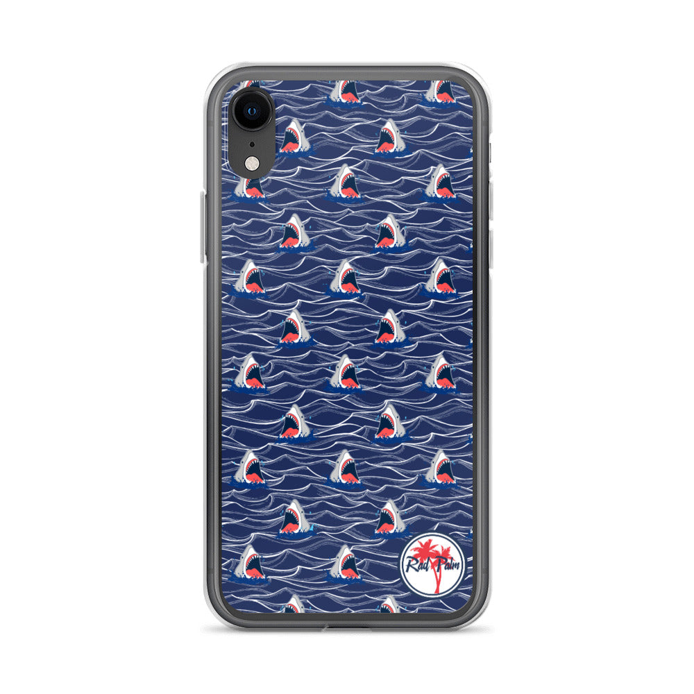 Shark Bait Dark Water iPhone Case
