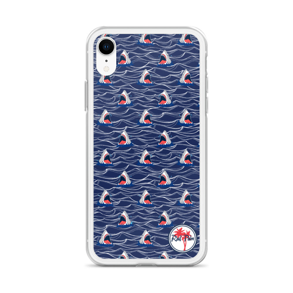 Shark Bait Dark Water iPhone Case