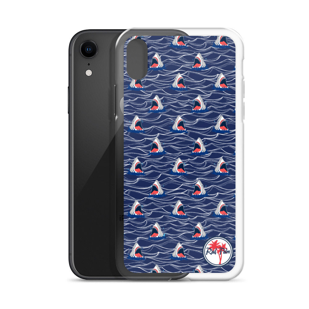 Shark Bait Dark Water iPhone Case