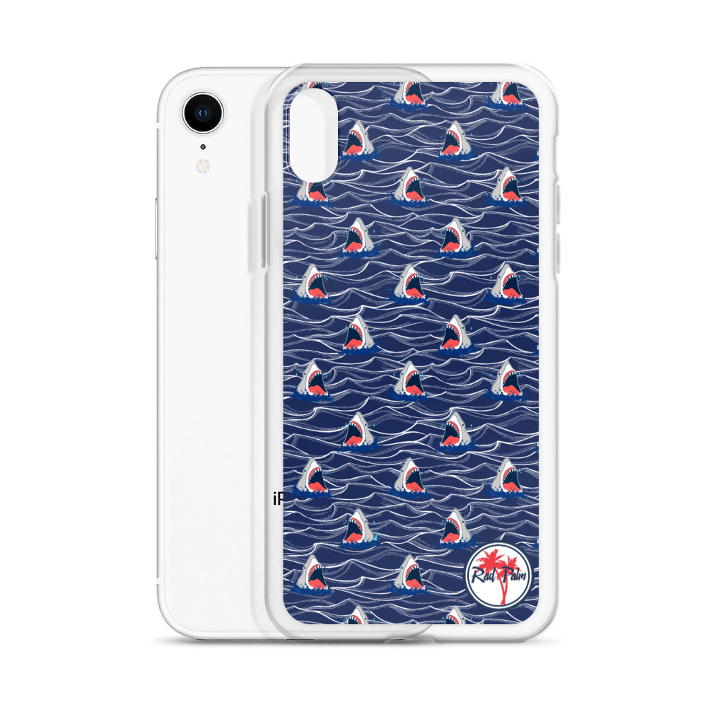 Shark Bait Dark Water iPhone Case