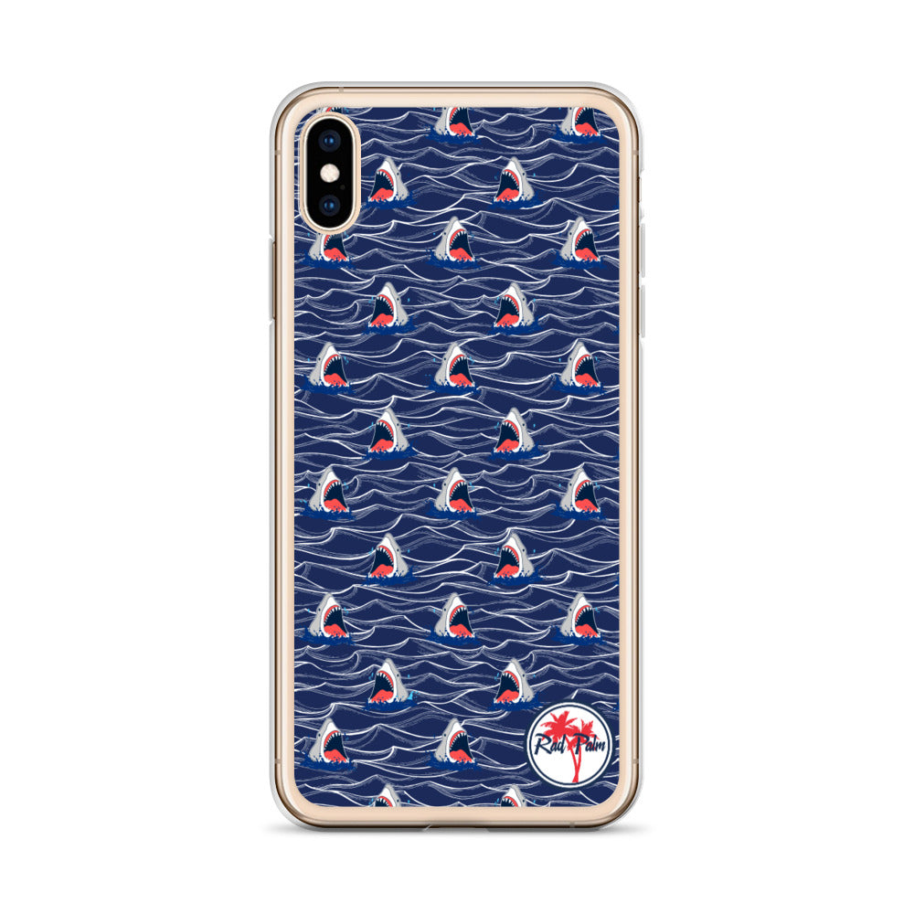 Shark Bait Dark Water iPhone Case
